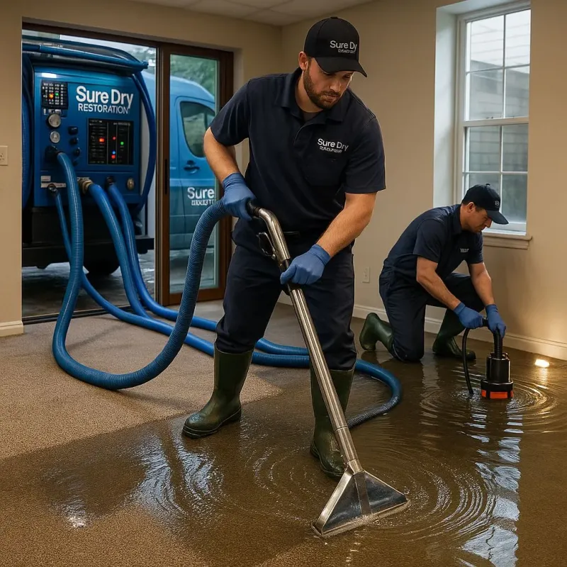Water Extraction and Removal process in Saint Regis Park, KY